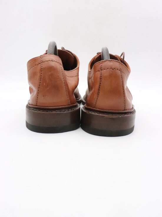 Frye Paul Bal Men\'s Size 10.5 Oxford Cap Toe Brown Leather Dress Classic Shoes main image 9